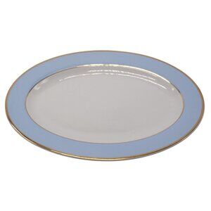 Royal Doulton Bruce Oldfield (Daily Mail) Blue & Gold Trim 12 1/4" Oval Platter